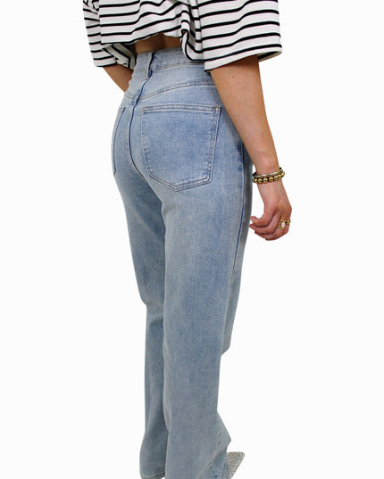 VS MISS WIDE LEG JEANS | LIGHT WASHED BLUE