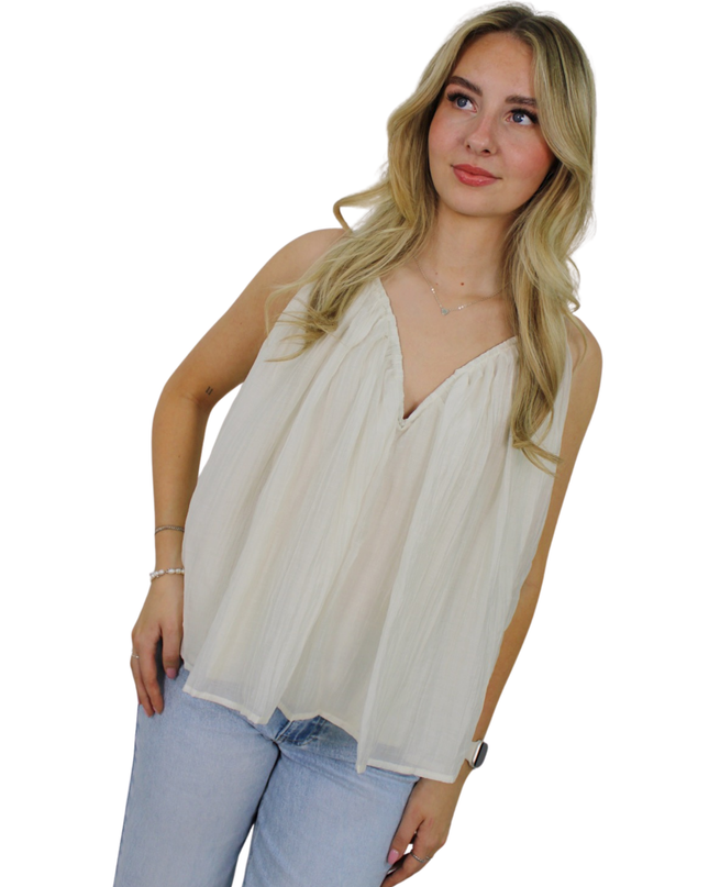 SUMMER BLOUSE | NUDE