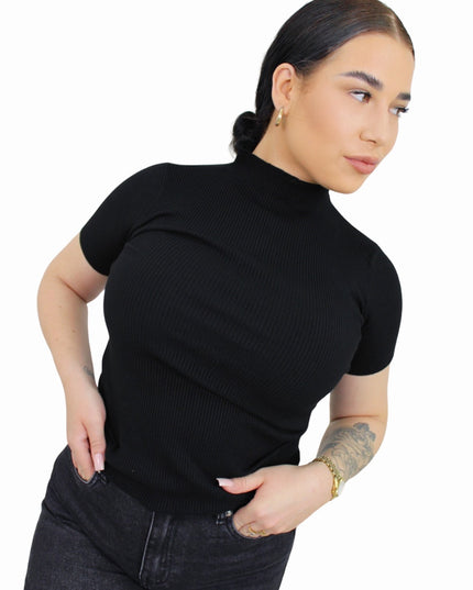 BASIC TOP | ZWART