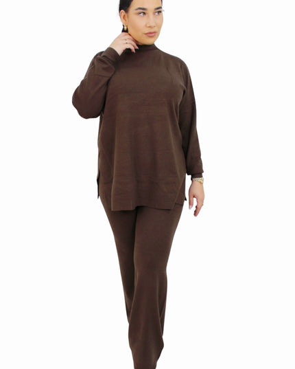 COMFY 2-PIECE SET | CHOCO