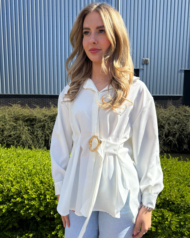 CLASSY BLOUSE | WHITE