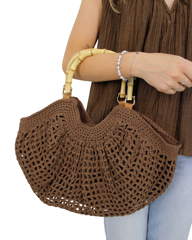 BEACH BAG | BROWN
