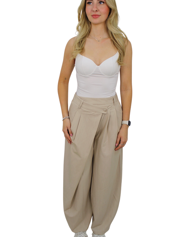 IVIVI PANTALON | BEIGE