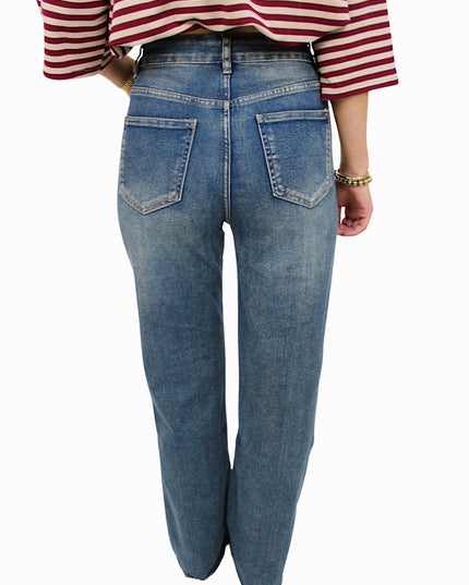 (PRE-ORDER DI 5 AUG) VS MISS WIDE LEG JEANS | DARK WASHED BLUE