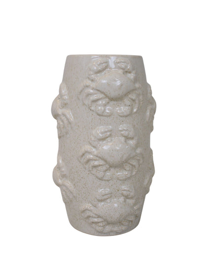 STATEMENT CRAB VAAS | BEIGE