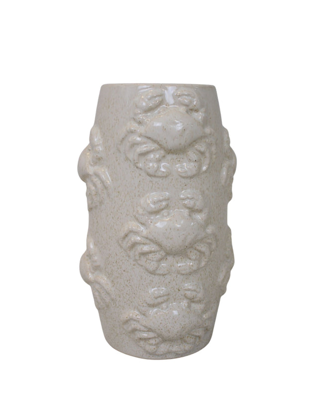 STATEMENT CRAB VAAS | BEIGE