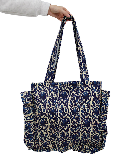 TOTE BAG | YASMIN NAVY