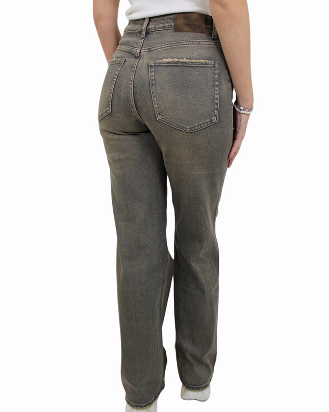 QUEEN HEARTS WIDE LEG JEANS W3755 | VINTED BLUE