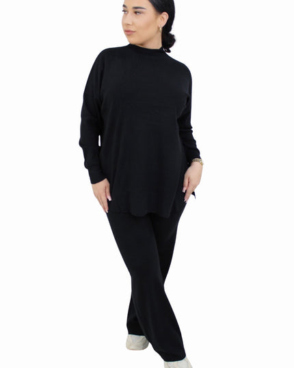 COMFY 2-PIECE SET | ZWART