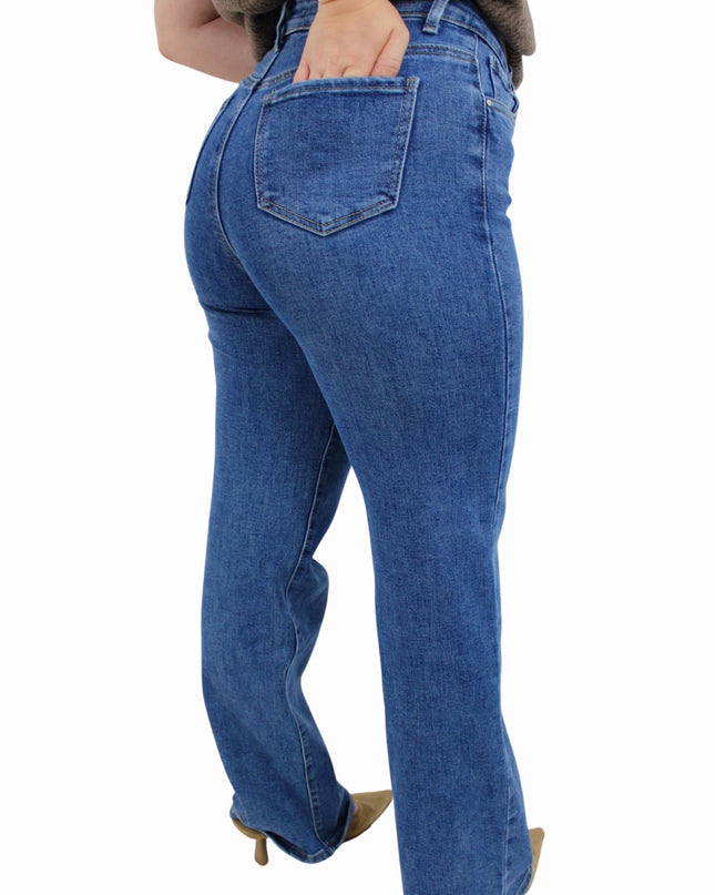 GOODIES WIDE LEG JEANS DJ2512 | DARK BLUE
