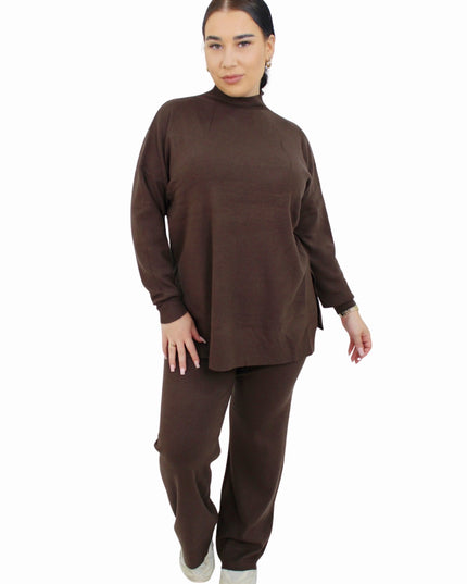 COMFY 2-PIECE SET | CHOCO