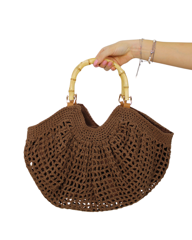 BEACH BAG | BROWN