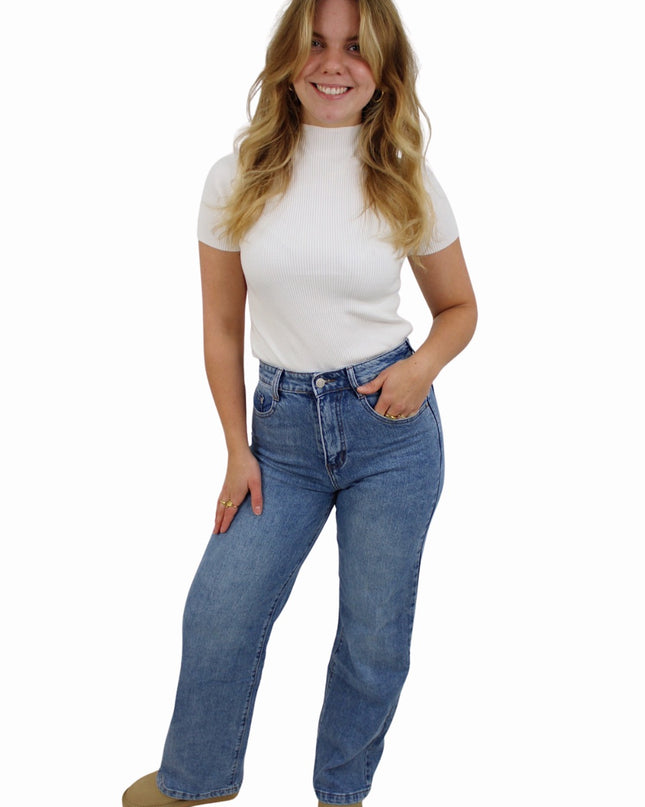 LEVI WIDE LEG JEANS MP2223 | BLUE