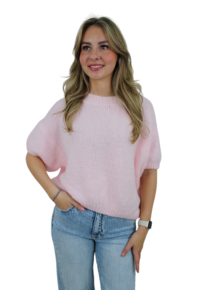 CHLOE COMFY KNIT | BLUSH