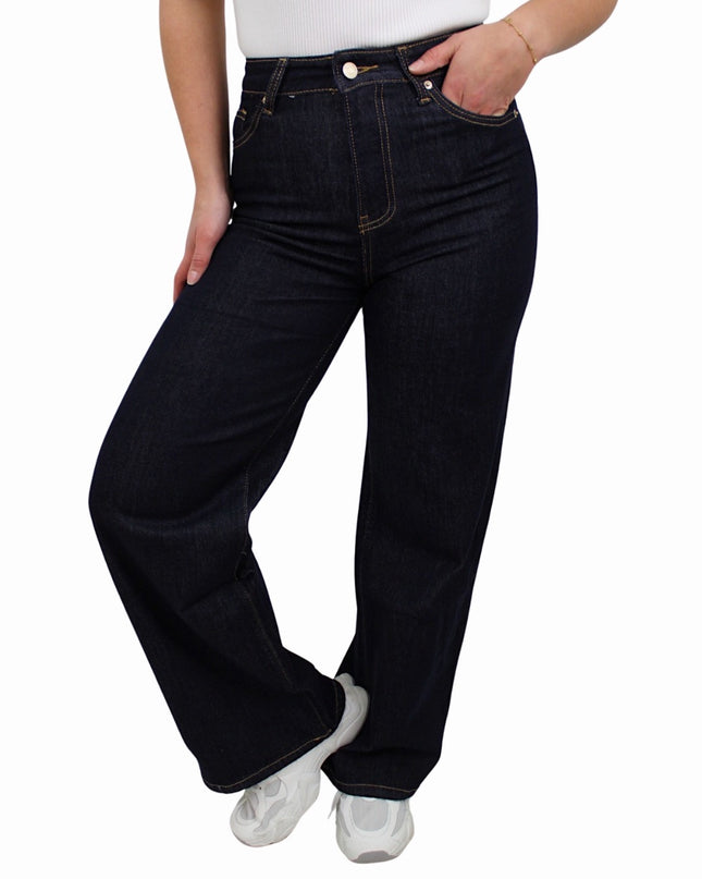 MARIVY WIDE LEG JEANS MG-836 | DARK BLUE