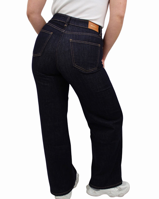 MARIVY WIDE LEG JEANS MG-836 | DARK BLUE