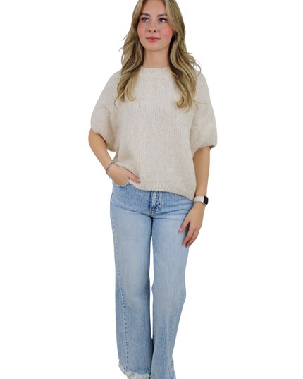 (PRE-ORDER MA 2 FEB) CHLOE COMFY KNIT | VANILLA