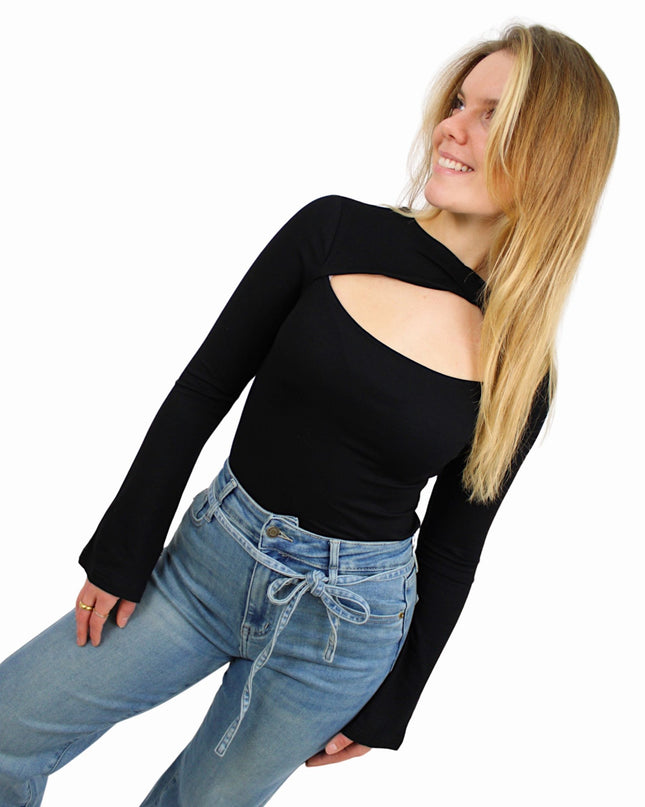 LUCEE BASIC TOP | BLACK