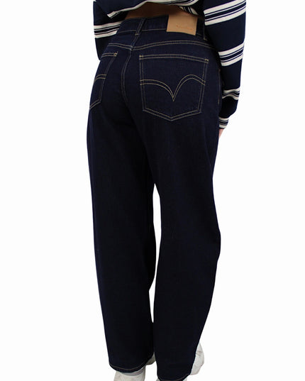 QUEEN HEARTS BALLOON FIT JEANS | DARK BLUE