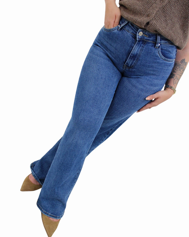 GOODIES WIDE LEG JEANS DJ2512 | DARK BLUE
