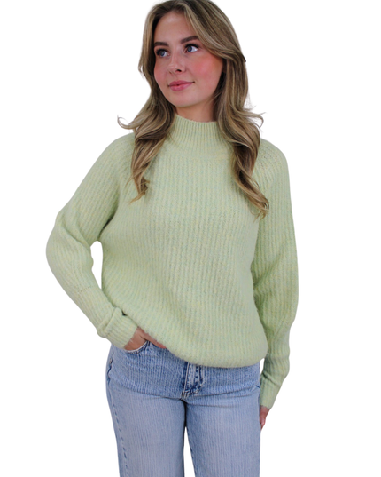 BASIC KNIT | APPLE GREEN
