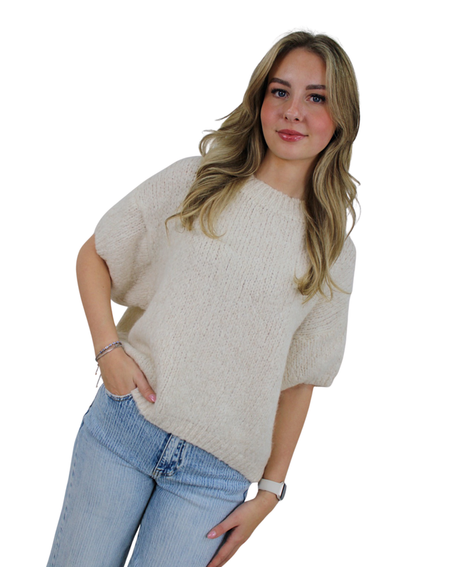 (PRE-ORDER MA 2 FEB) CHLOE COMFY KNIT | VANILLA