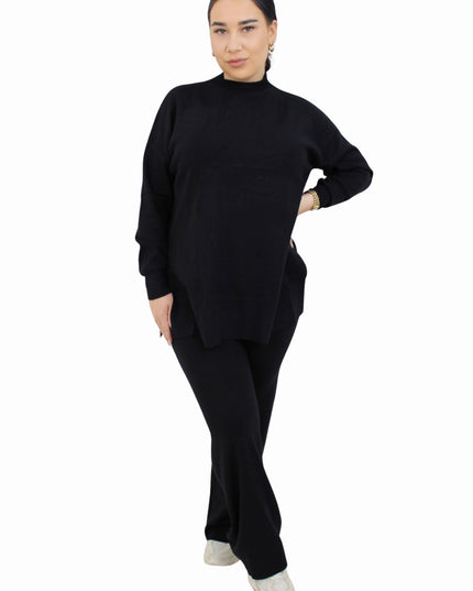 COMFY 2-PIECE SET | ZWART