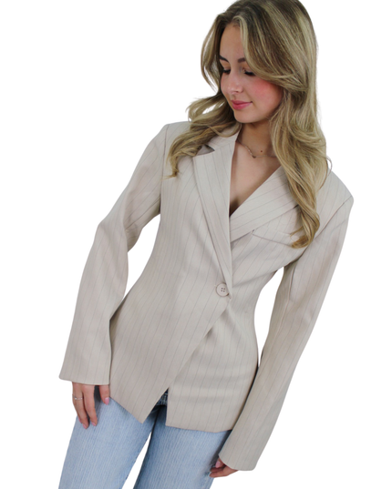 CLASSY IVIVI BLAZER | BEIGE