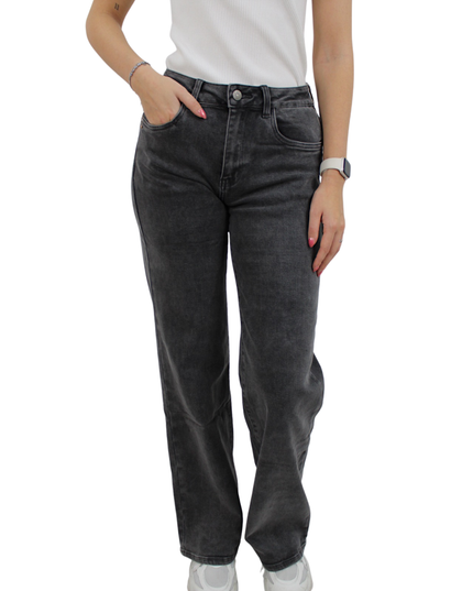 ICONIC WIDE LEG JEANS MF-132 | DARK GREY