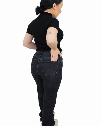 VS MISS WIDE LEG JEANS 8606 | BLACK