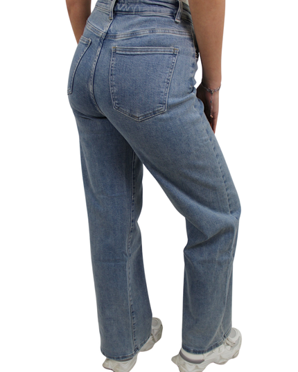 LAULIA BOW WIDE LEG JEANS | Y3367-2