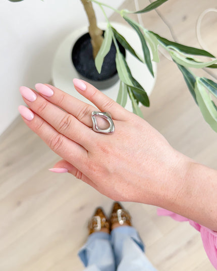 ORGANIC RING | ZILVER