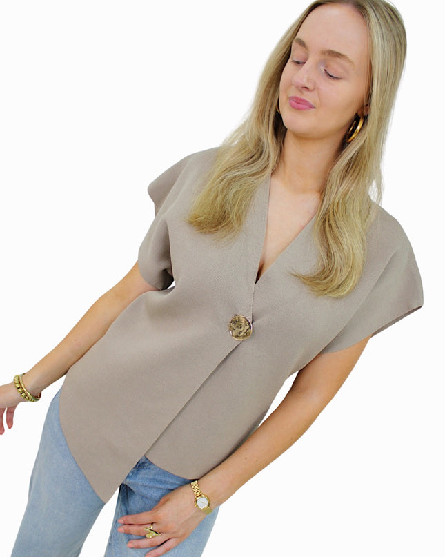 NOA TOP | TAUPE