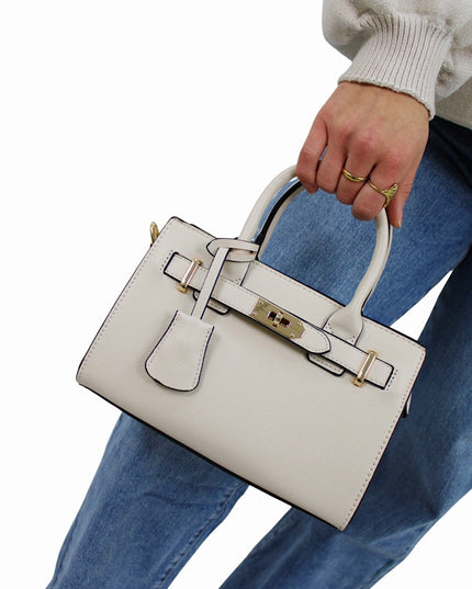 POLLY LOOK A LIKE BAG | VANILLA