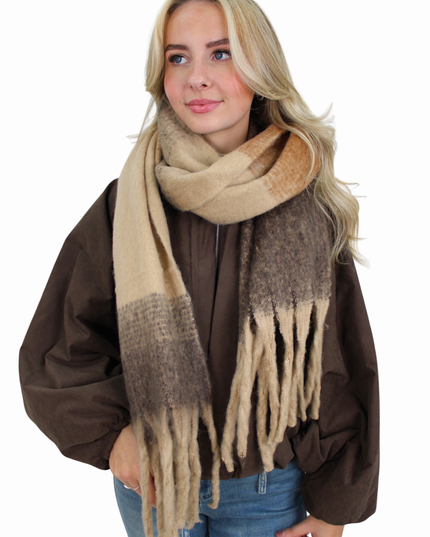 LIV SOFT SCARF | NUDE