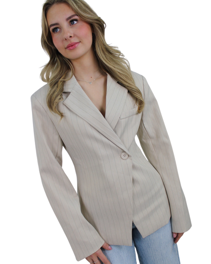 CLASSY IVIVI BLAZER | BEIGE