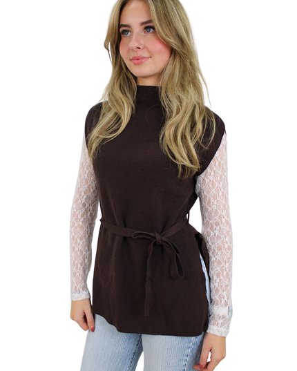 BASIC BELT SPENCER | BROWN