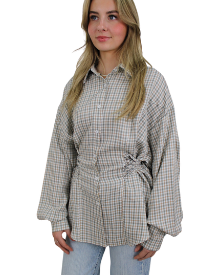 LIVELEY BLOUSE | SOFT BLUE