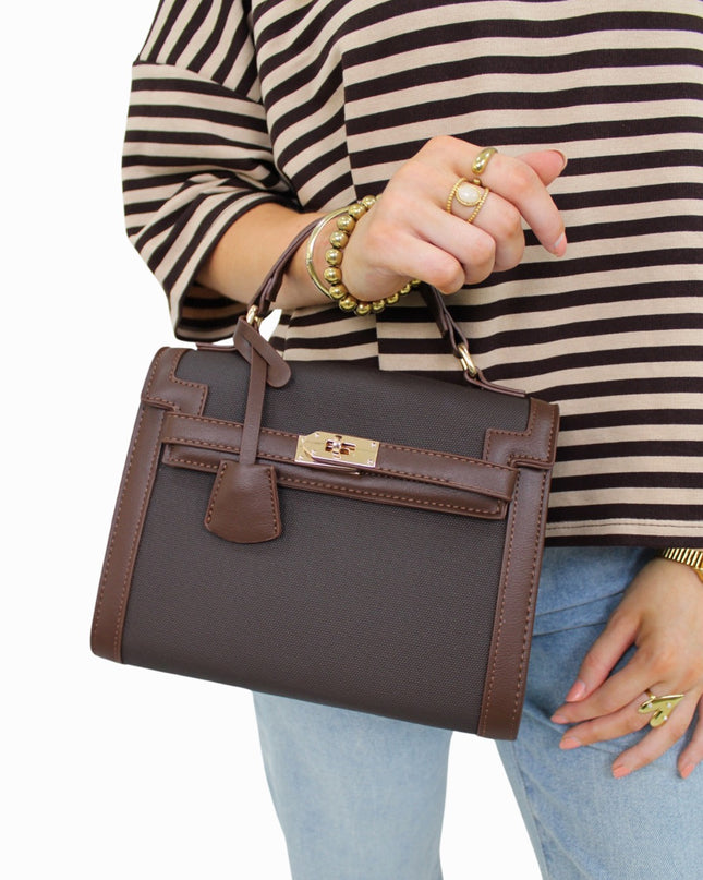 KELLY BAG | CHOCO