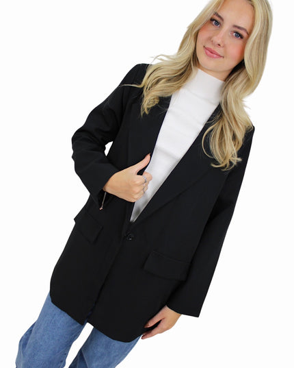 MOLLY BASIC BLAZER | BLACK