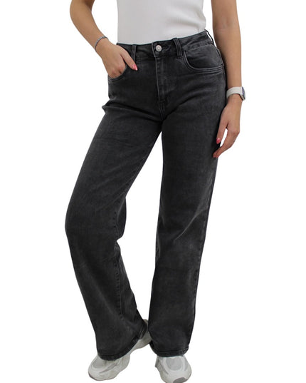ICONIC WIDE LEG JEANS MF-132 | DARK GREY