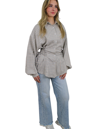 LIVELEY BLOUSE | SOFT BLUE