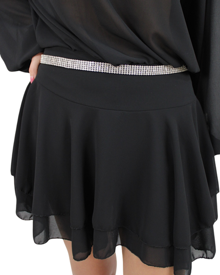 GLITTER BELT SQUARE | SILVER