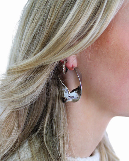 STATEMENT HOOPS | ZILVER
