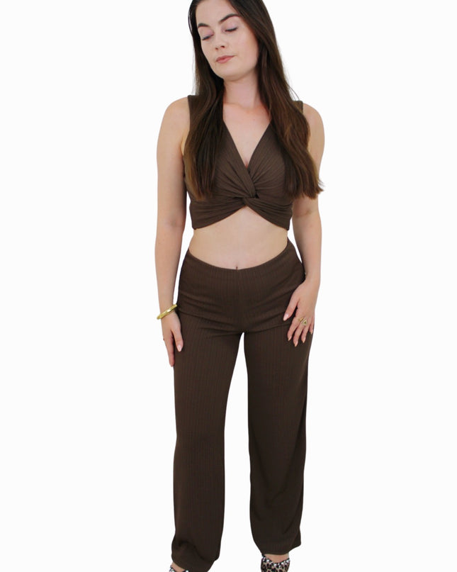 SUMMER 2-PIECE SET | CHOCO