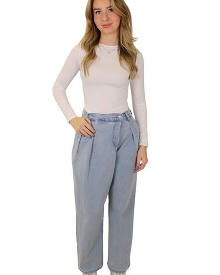 LAULIA PLEATED JEANS | K2217