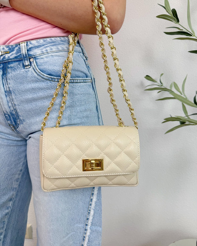 CLASSY INSPIRED BAG | BEIGE