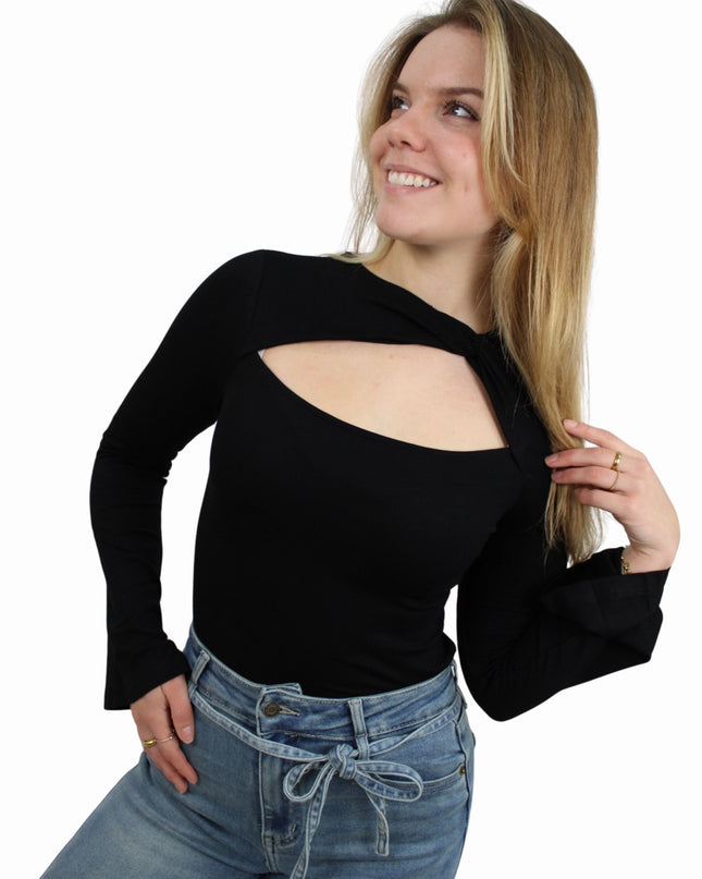 LUCEE BASIC TOP | BLACK